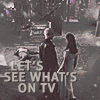 yourlibrarian: Spike and Dru See What's On TV (BUF-SeeWhatsOnTV-stolenglimpse)